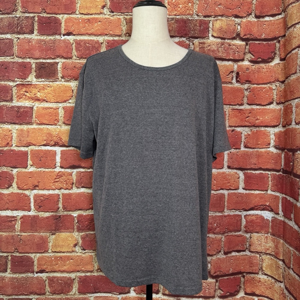 Men's Crisp Gray T-Shirt Size 3XL Casual Activewear NWT NEW